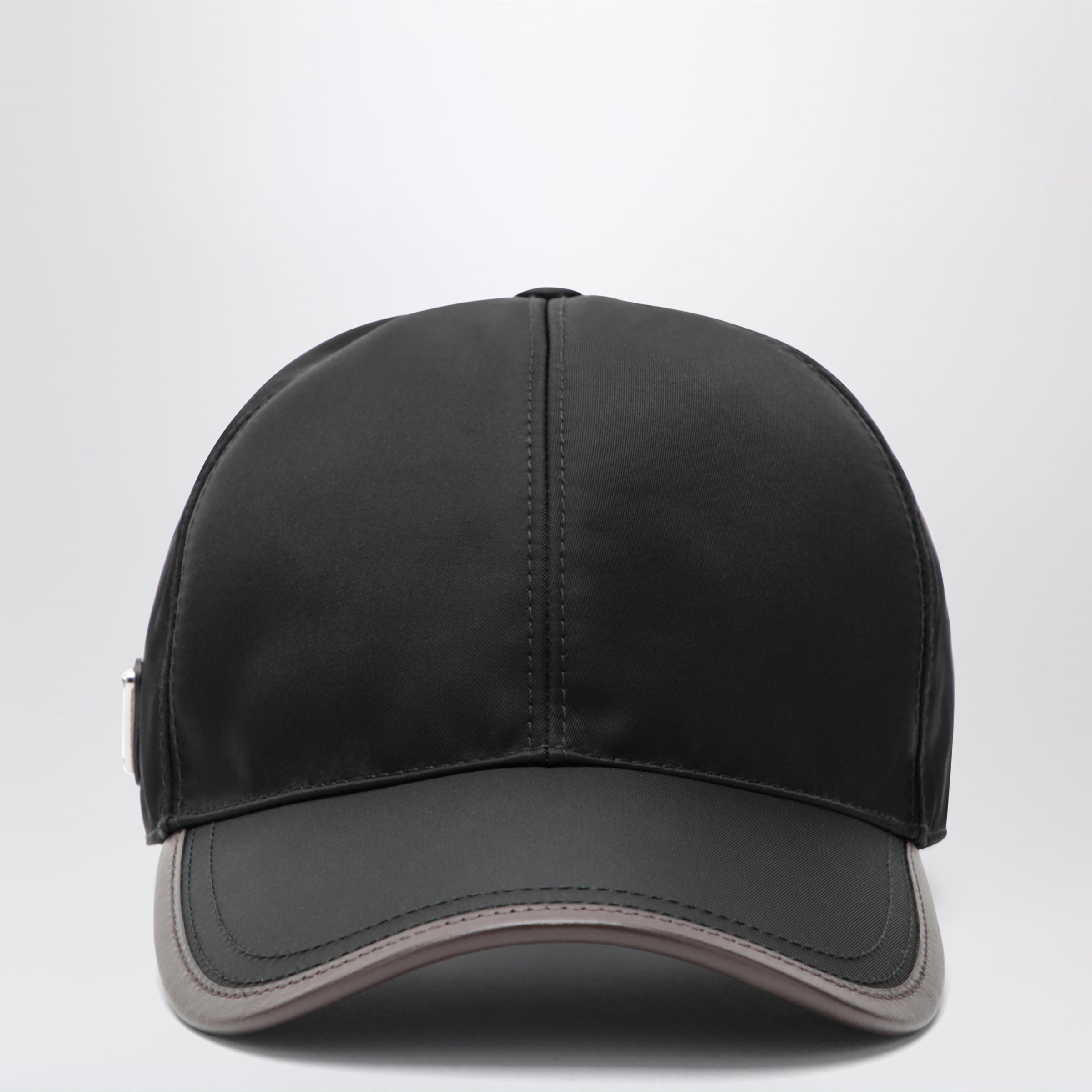 Prada Black Prada Speedrock Baseball Cap In Re-Nylon Men