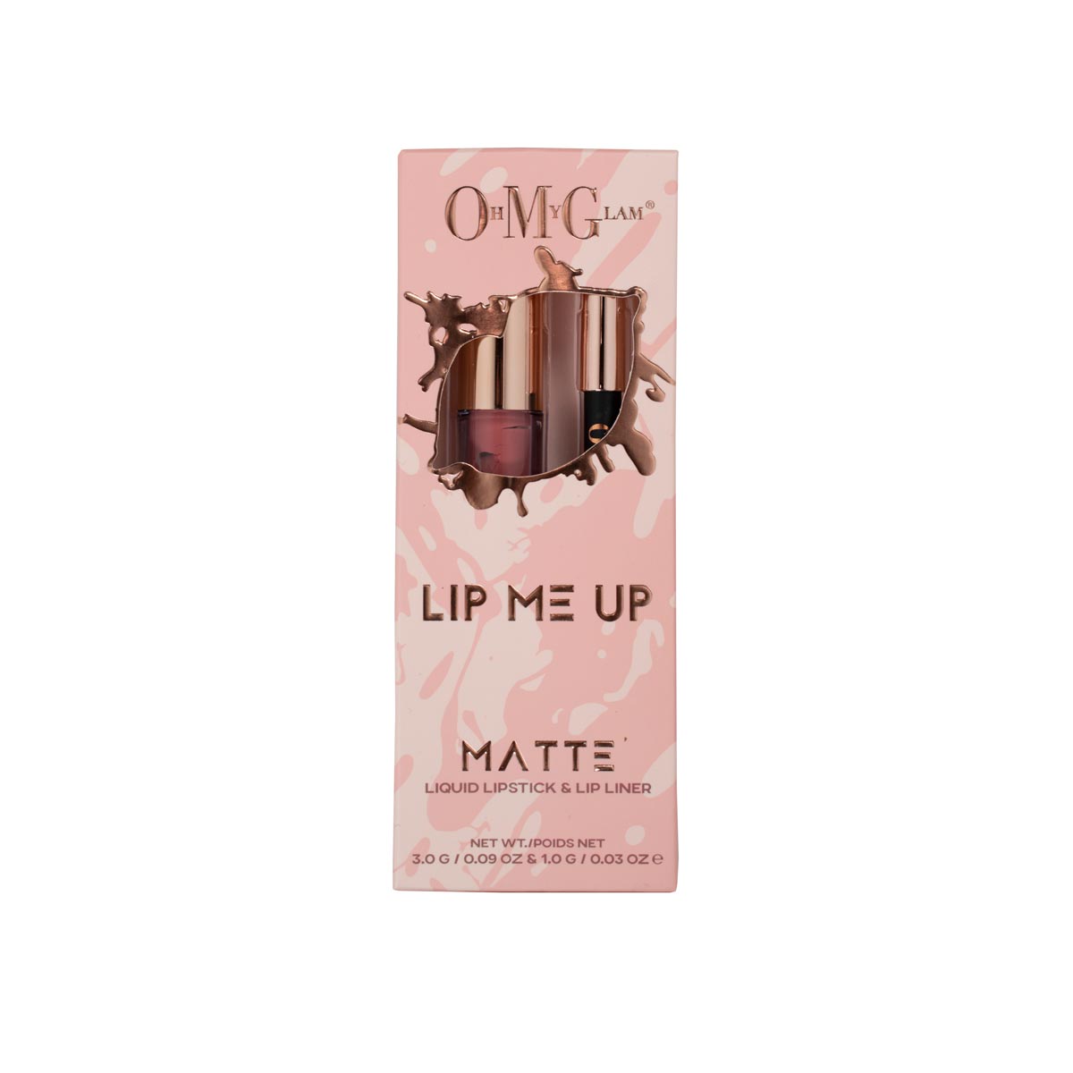LIP ME UP Matte Liquid Lipstick & Lip Liner - Pink is the New Glam