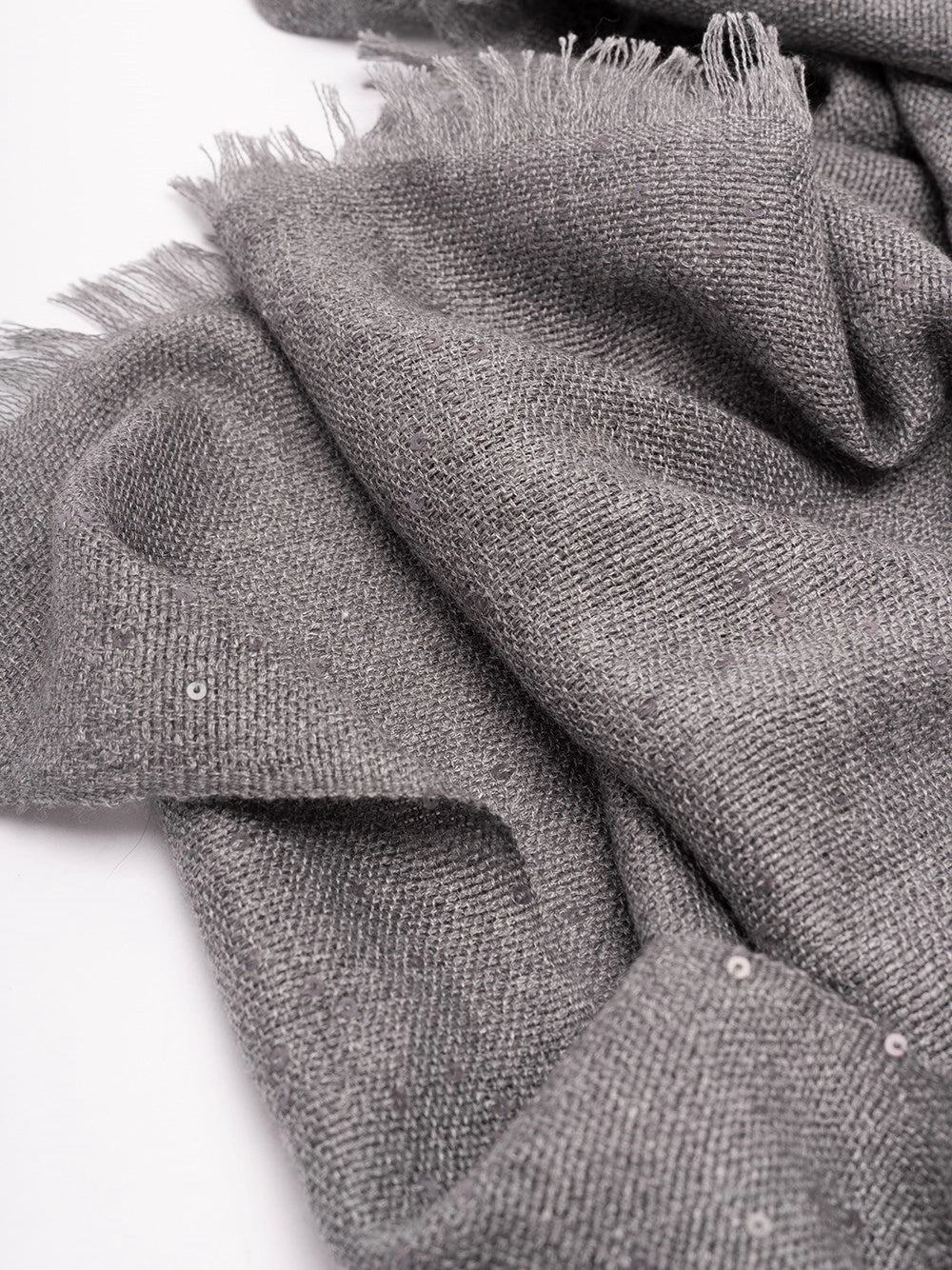 Brunello Cucinelli Women Cashmere And Silk `Diamond` Yarn Scarf