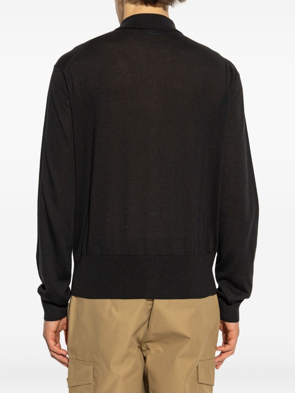 Versace Men Cotton And Silk Cardigan