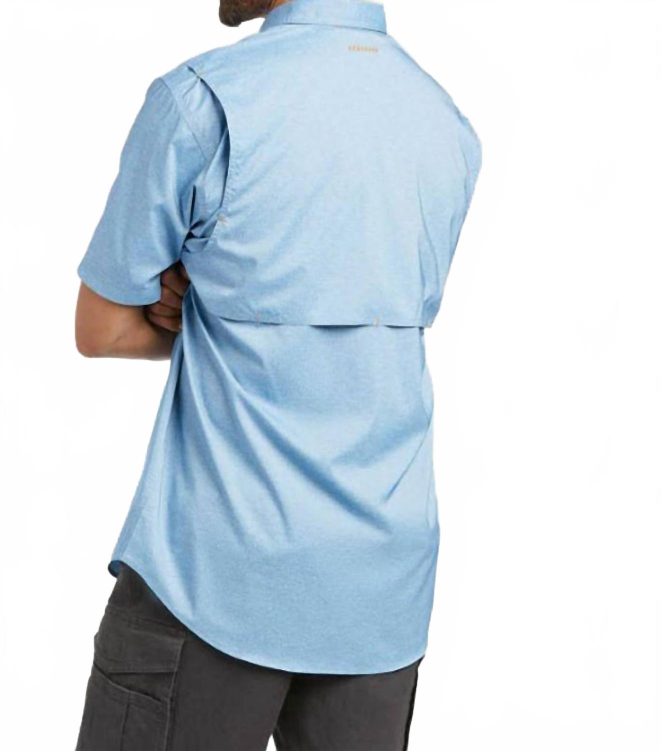 Men's Rebar Tough Venttek Top In Blue