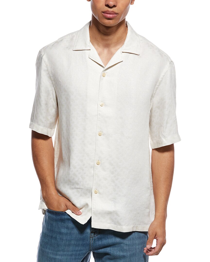 BOSS Hugo Boss Lars Linen-Blend Shirt