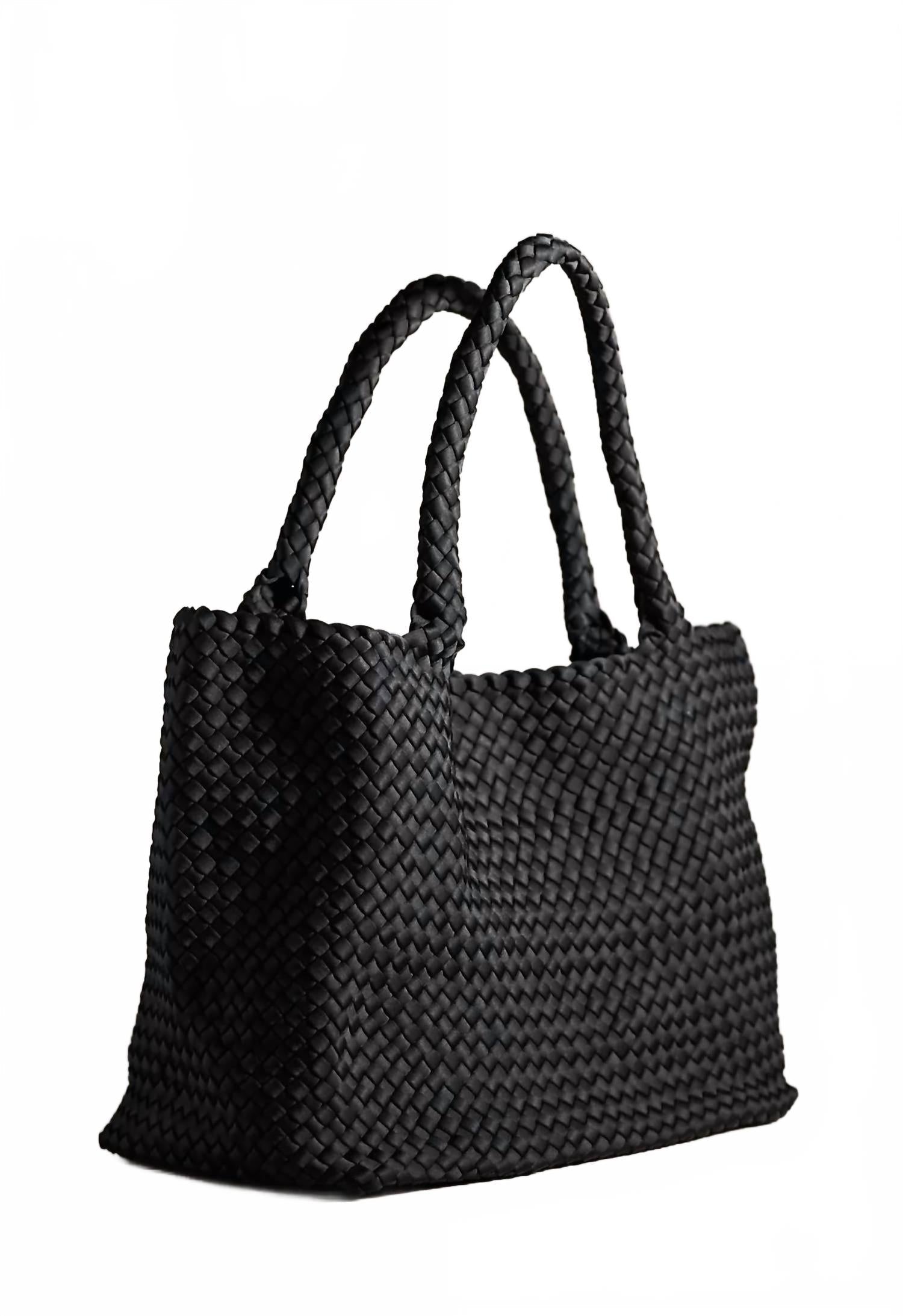Sky's The Limit Large Neoprene Tote In Black
