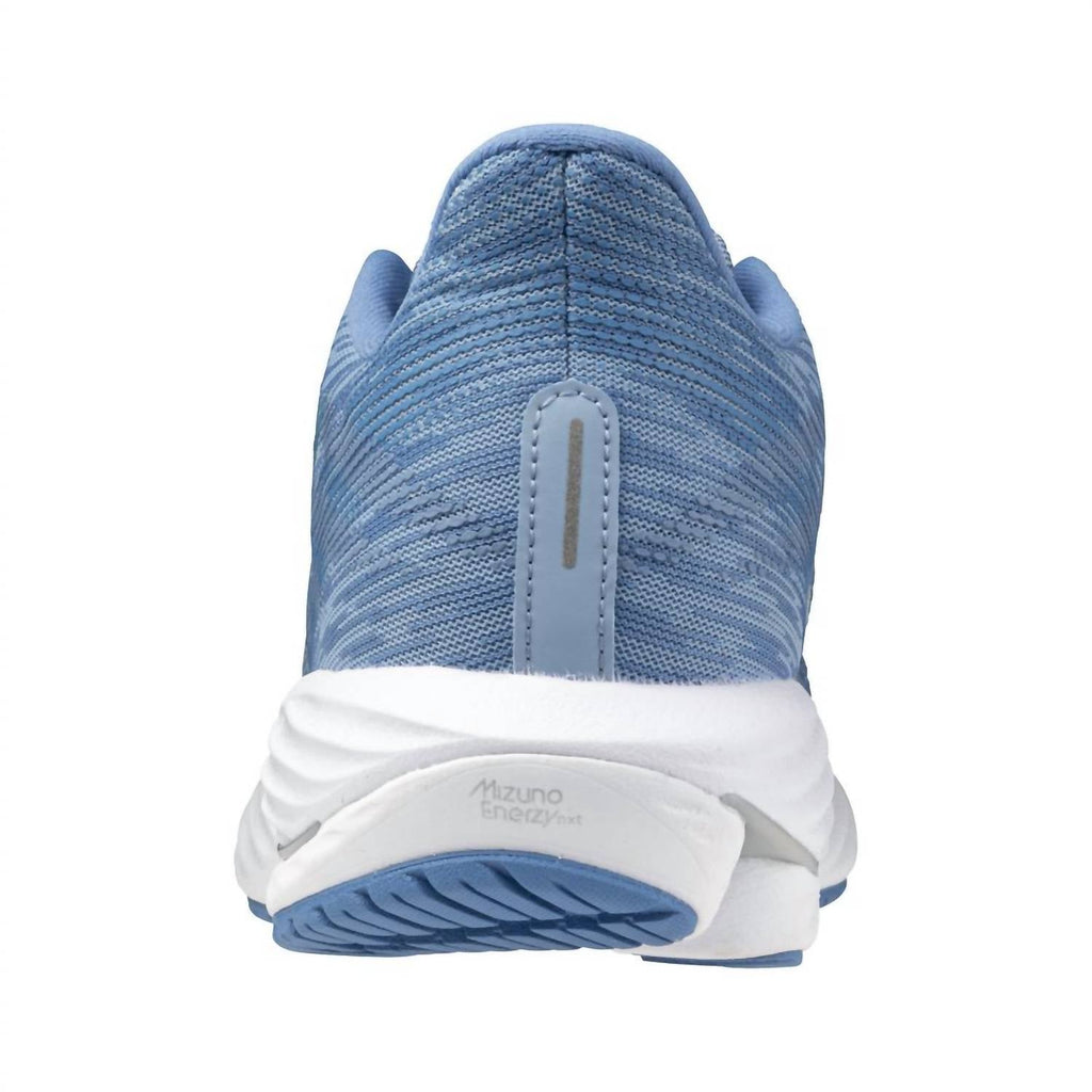Women's Wave Rider 28 Running Shoe In Glacier Lake-White