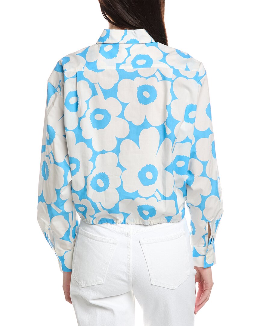 Marimekko Rypytys Unikko Button Front Shirt