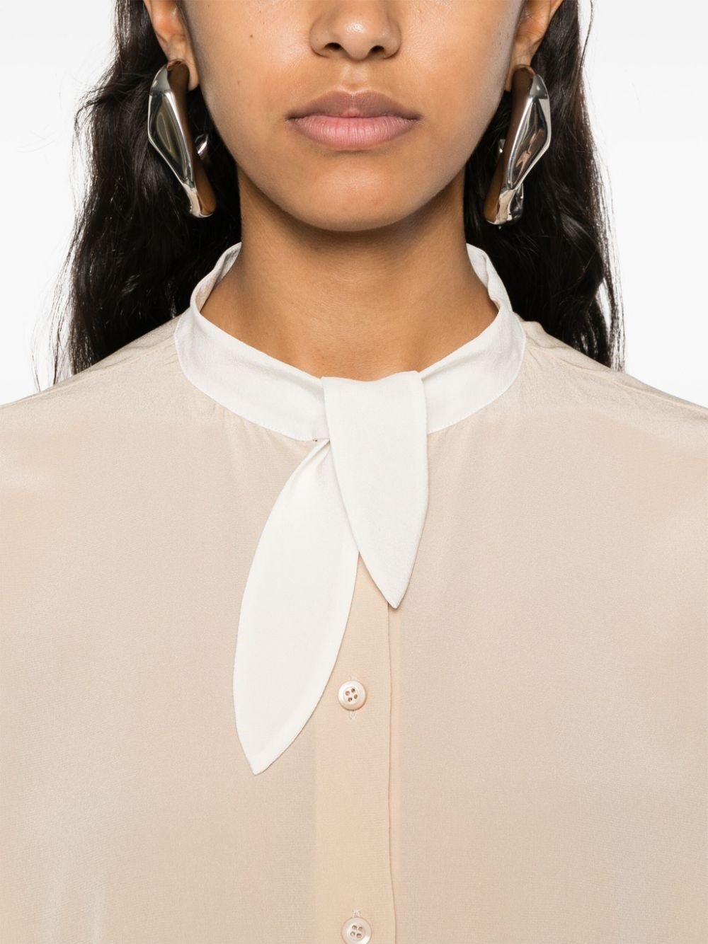 Prada Women Silk Shirt