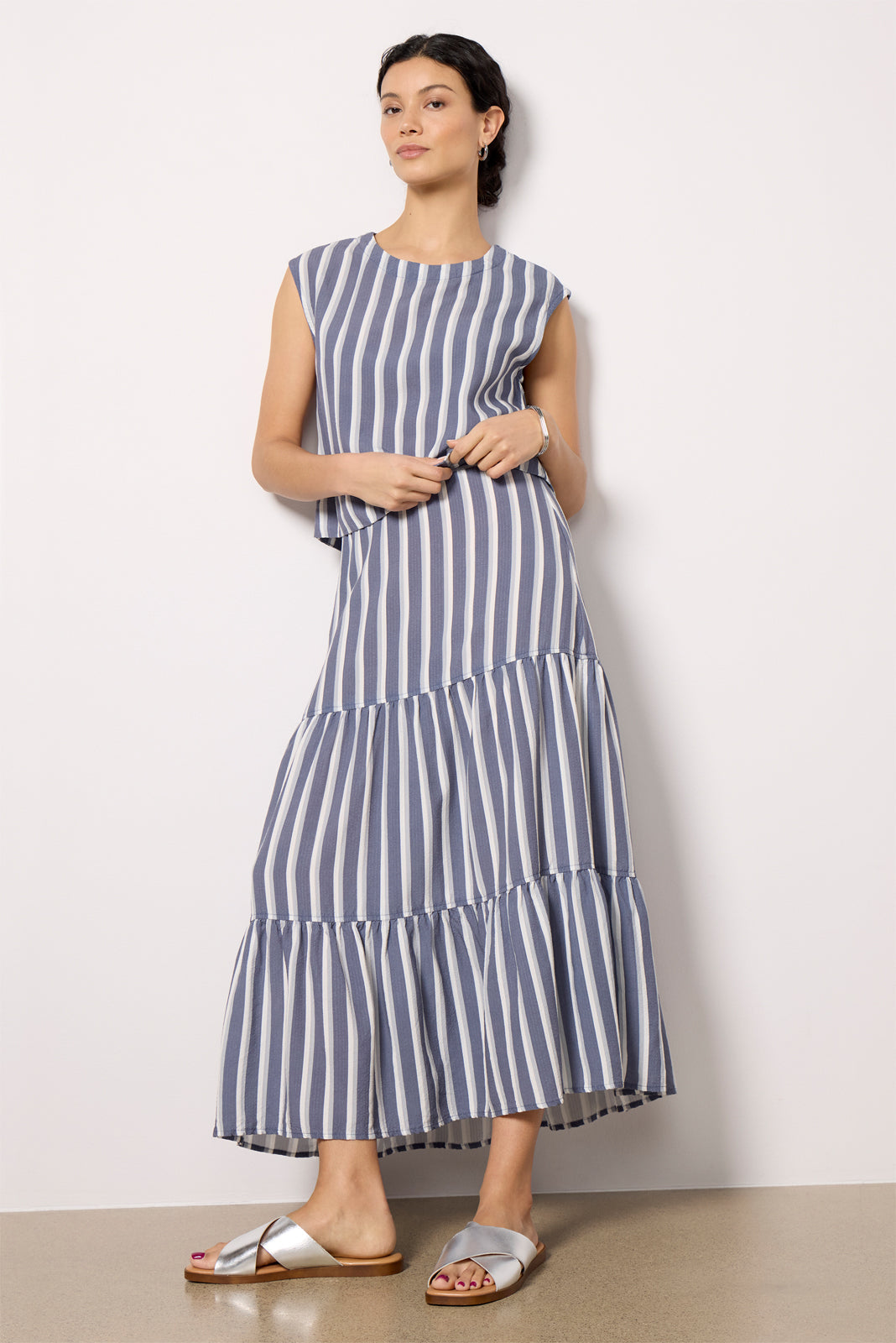 Women's Cali Stripe Shell Top