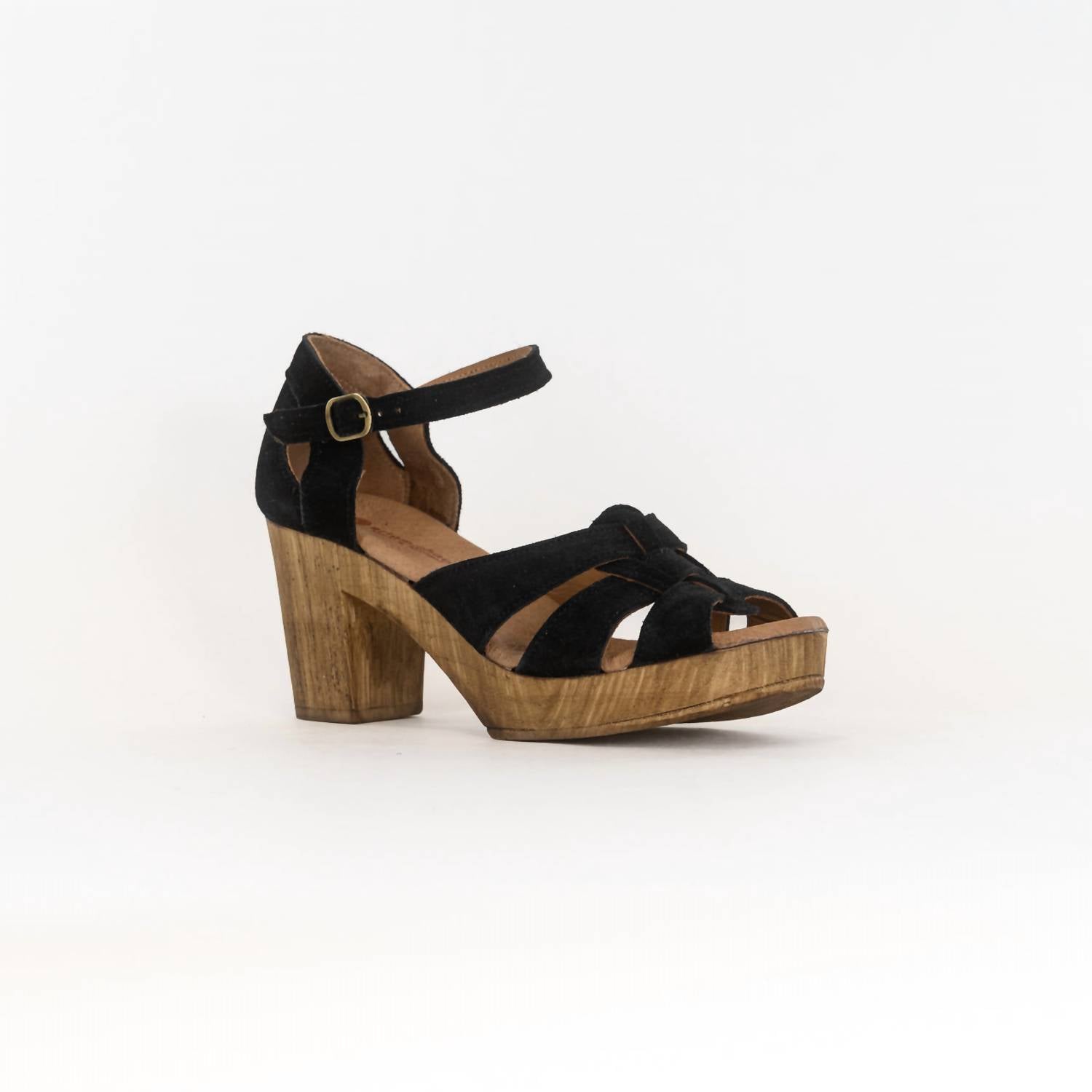 Women's Savy Heeled Sandals In Black