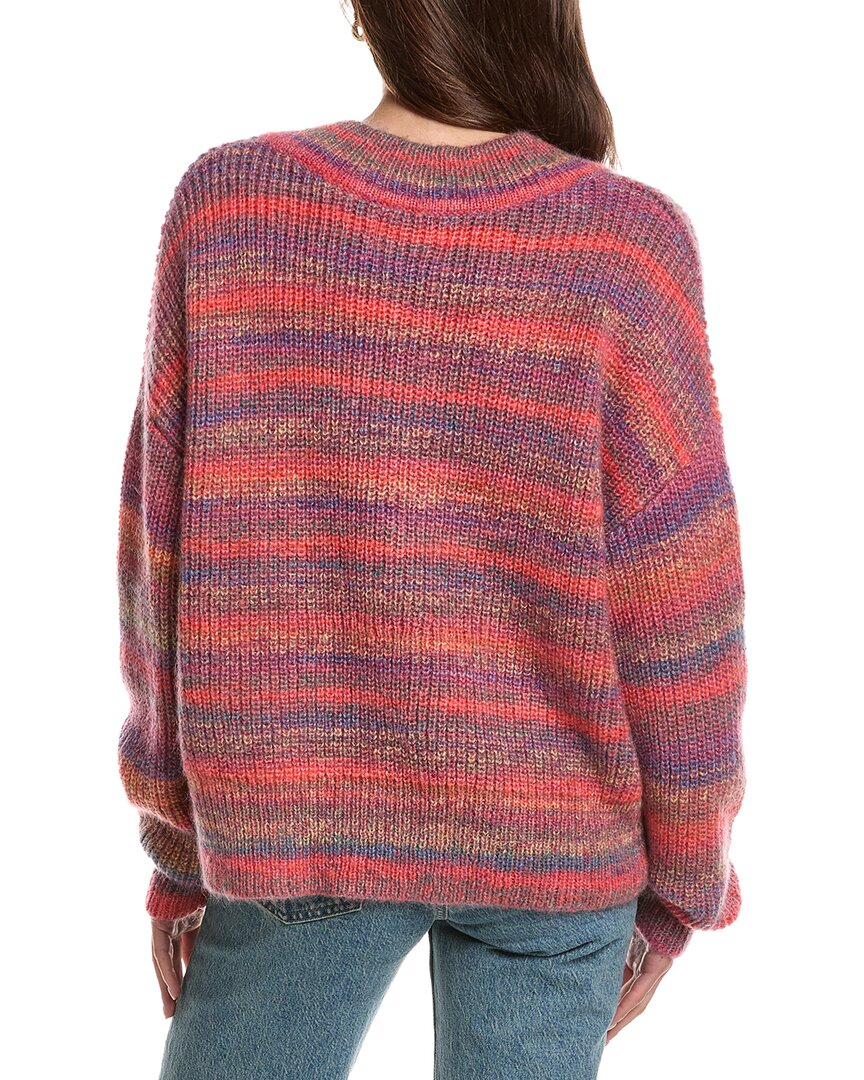 Electric & Rose Roux Space Dye Mohair-Blend Sweater