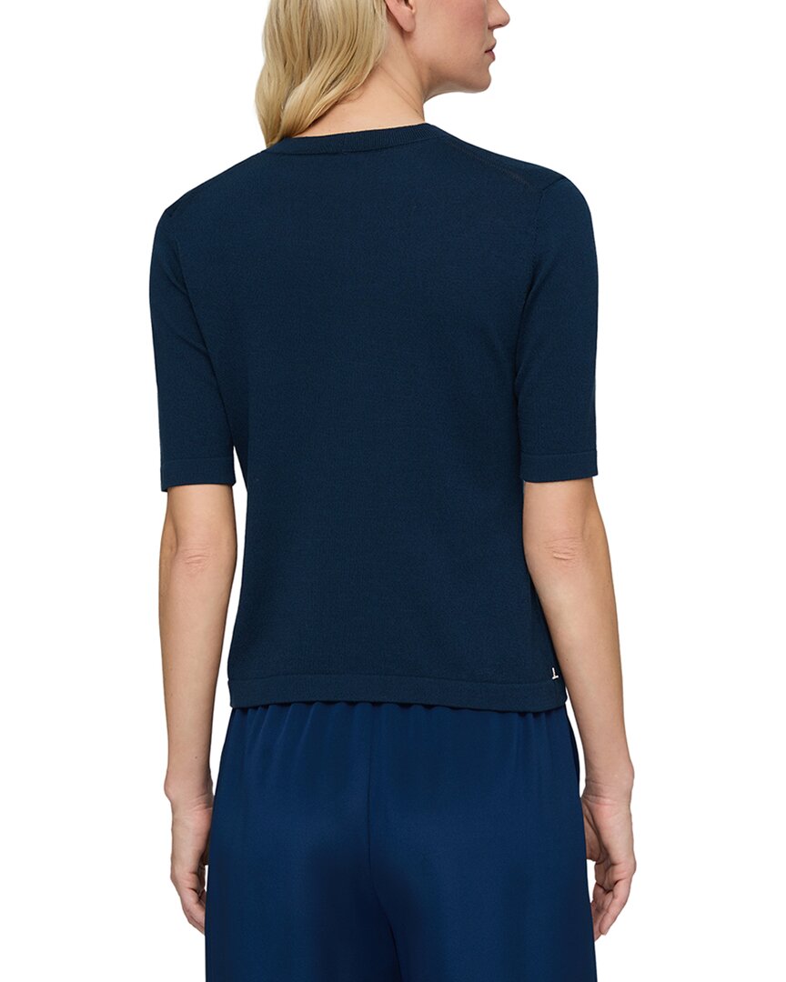 Lafayette 148 New York Petite Silk-Blend Sweater