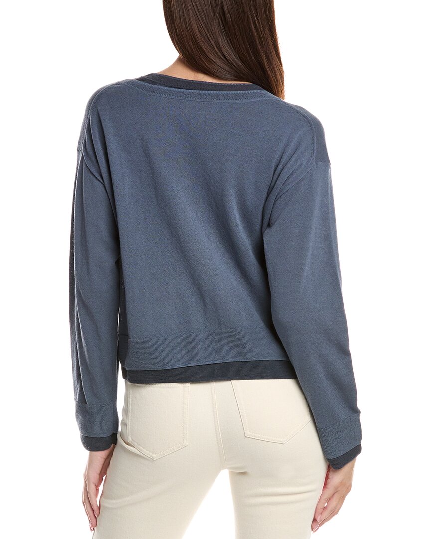 Vince Double Layer Sweater