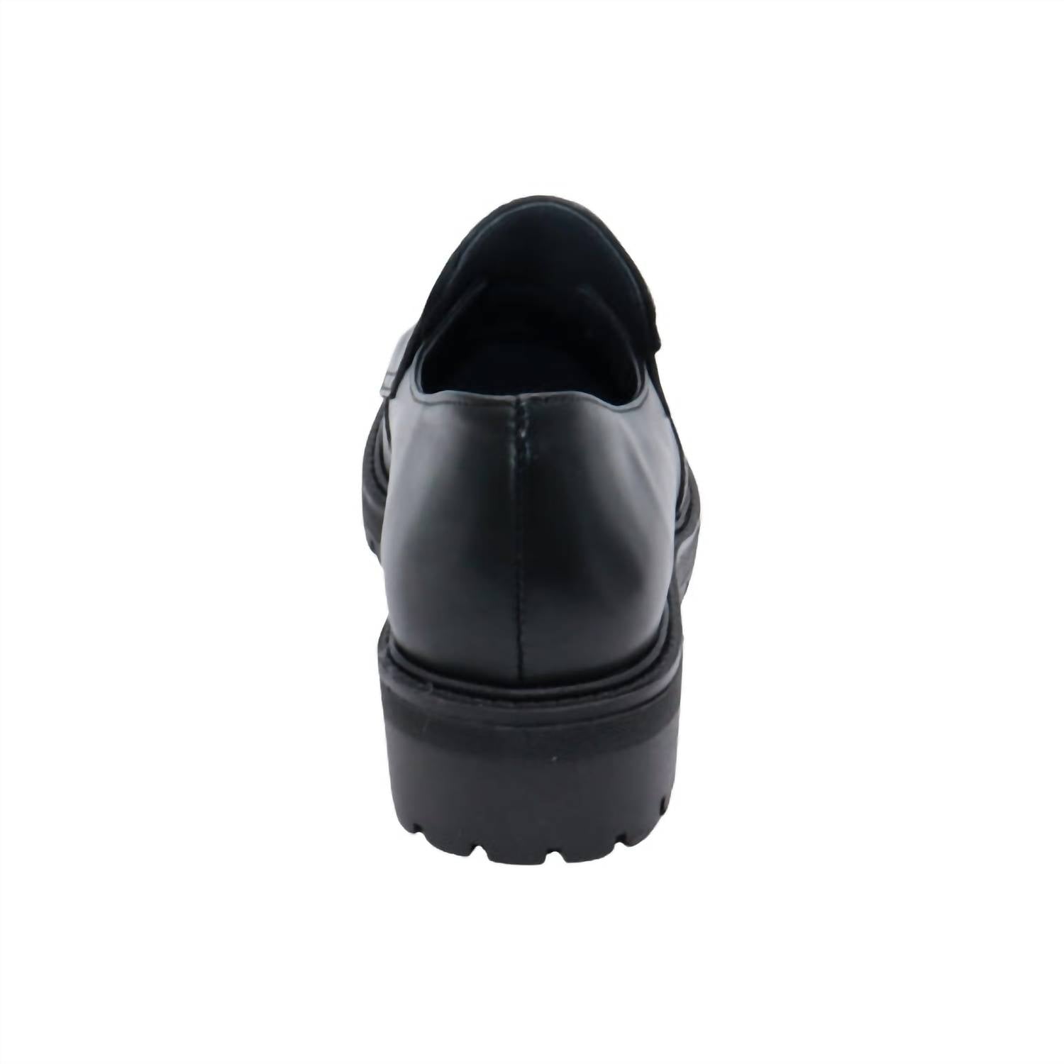 Women’S Captiva Smoking Loafers In Black Leather/pony