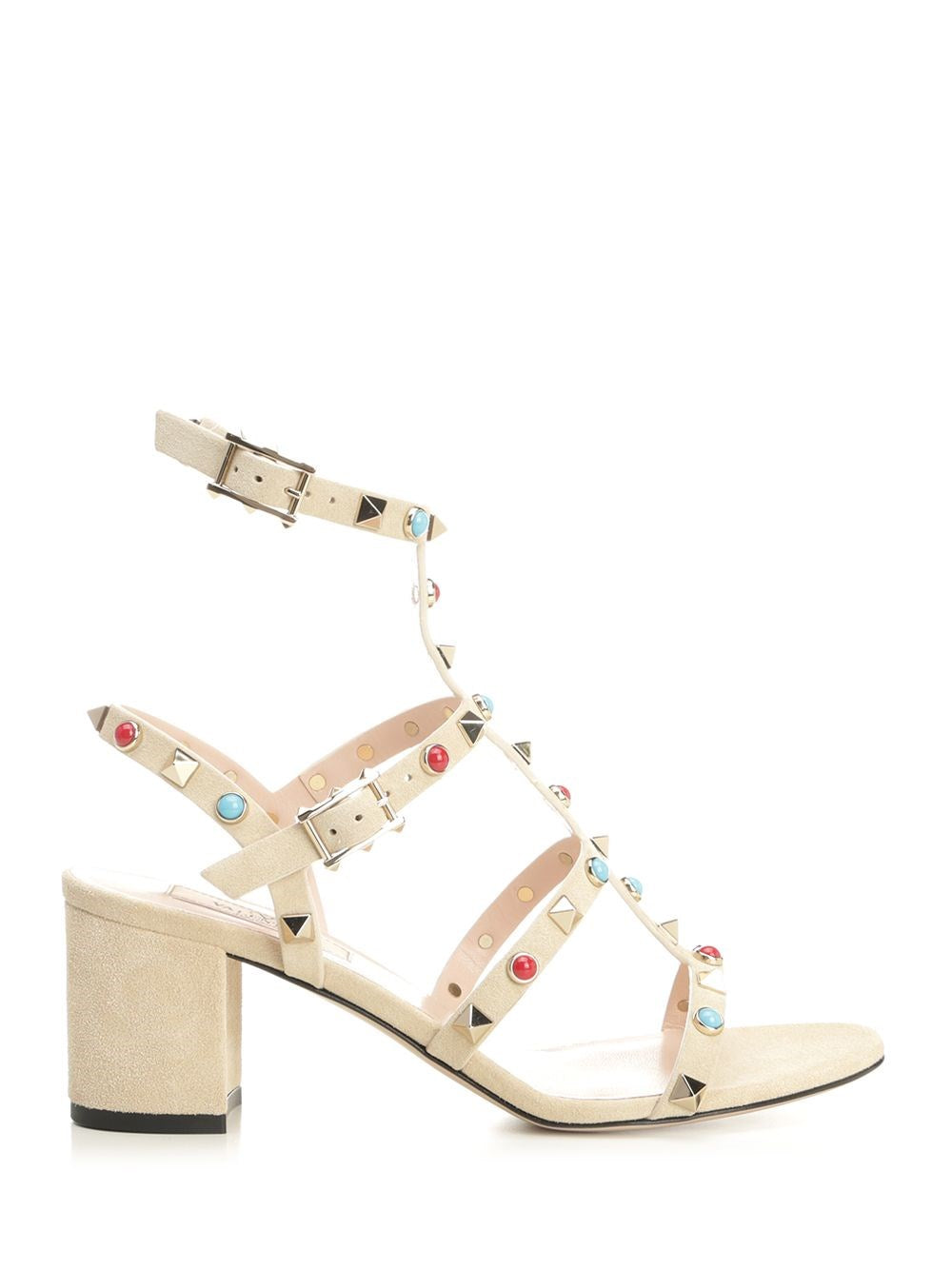 Valentino Garavani Women Rockstud Suede Sandals