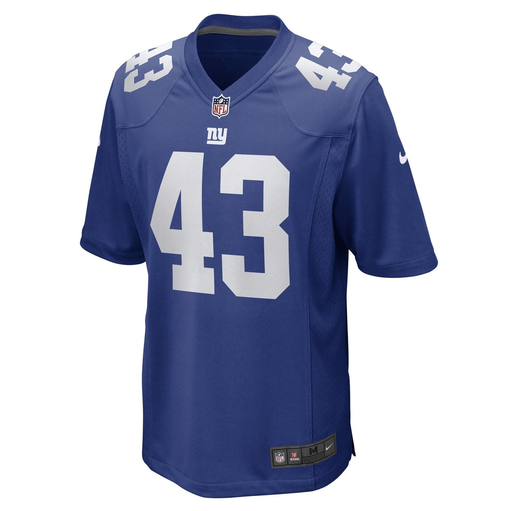 Darrian Beavers New York Giants Nike Game   Jersey - Royal