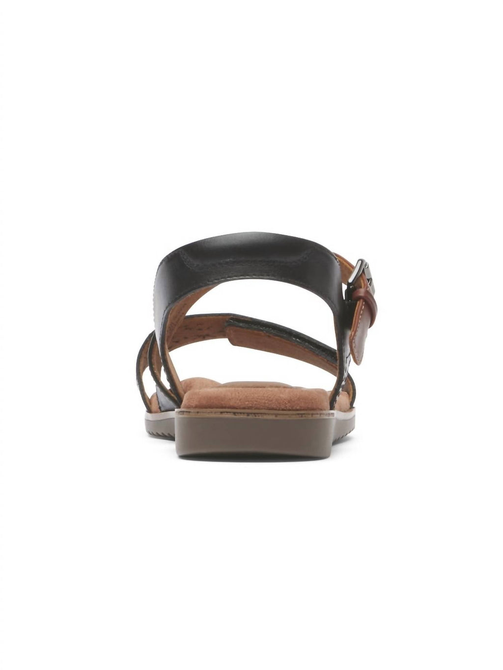Women's Zion Sandal In Black Leather