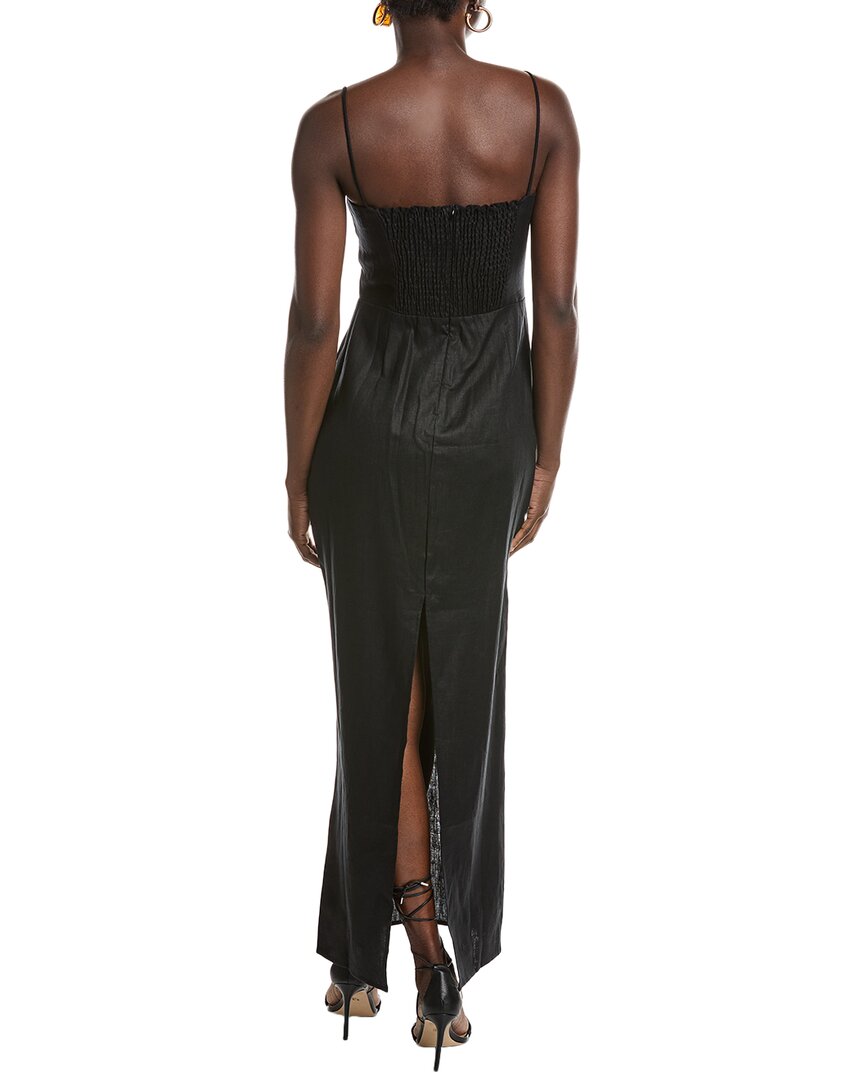 o.p.t Adeline Linen Maxi Dress