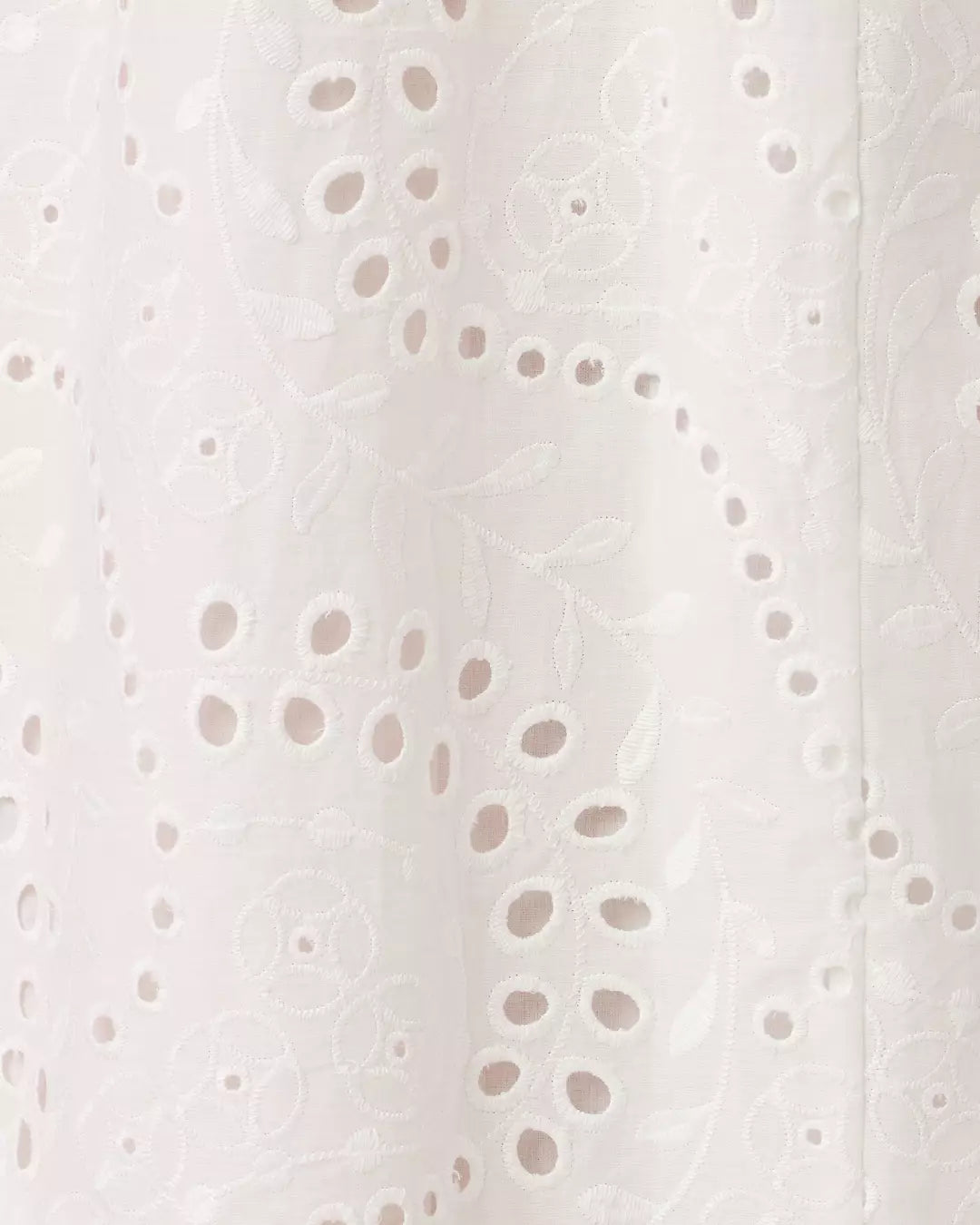 Tiah Eyelet Midi Dress