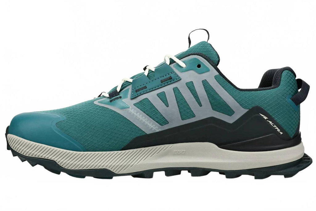 Men's Lone Peak Low All Weather Trail Running Shoes In Deep Teal