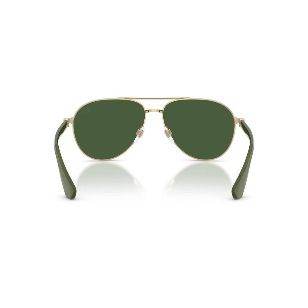 Men's Pilot Sunglasses In Light Gold