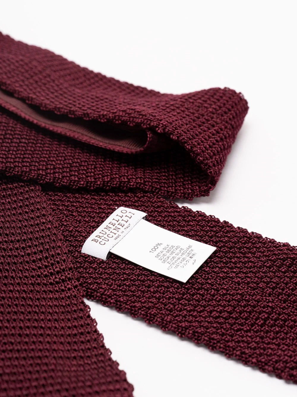 Brunello Cucinelli Men Knit Necktie