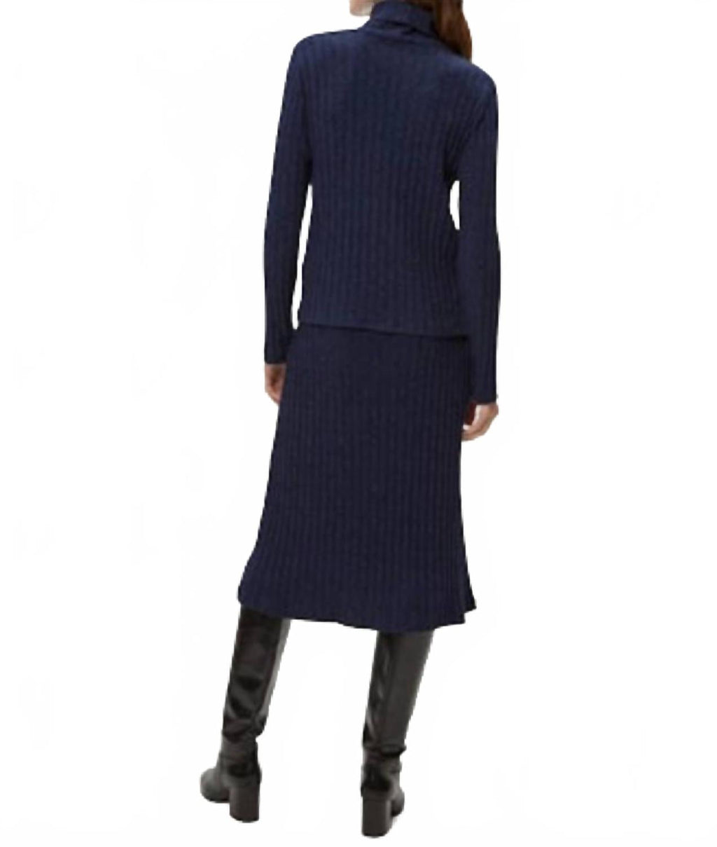 Shania Midi Skirt In Blue