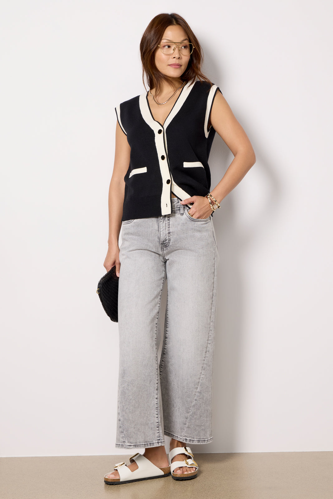 Women's Meg w Seam Detail Jeans
