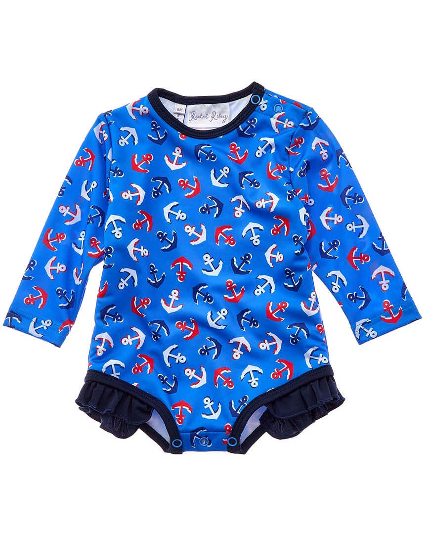 Rachel Riley Anchor Frill Rash Guard