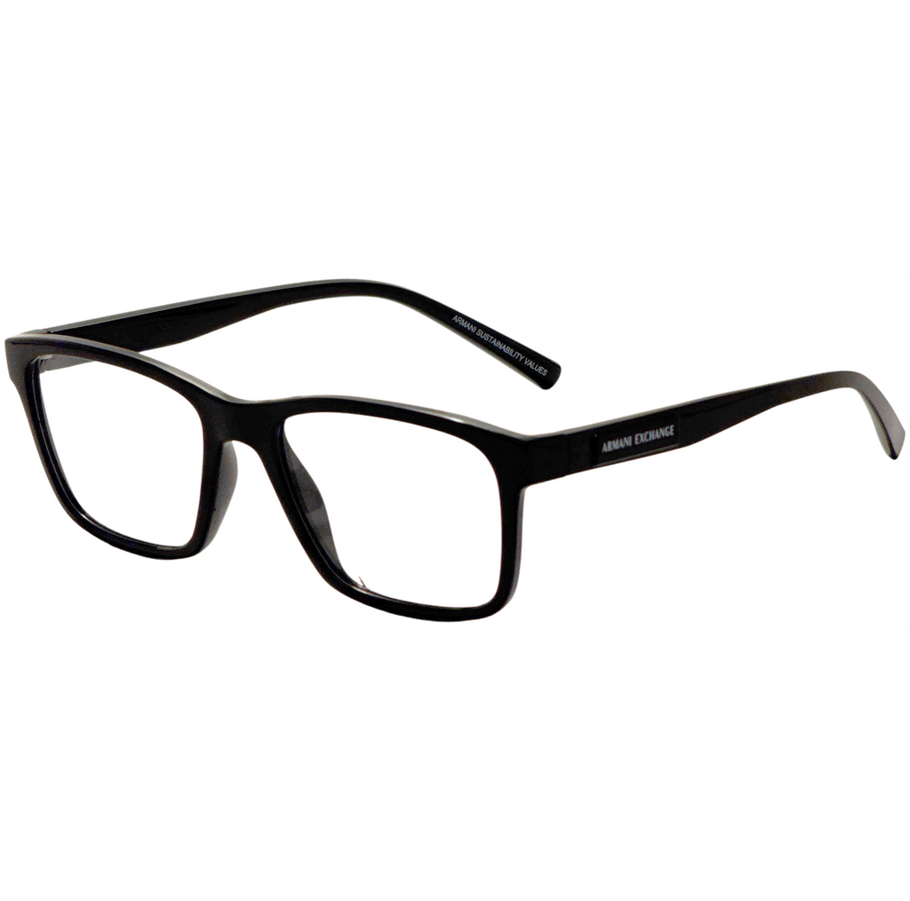 Armani Exchange Men's 54 mm Black Opticals