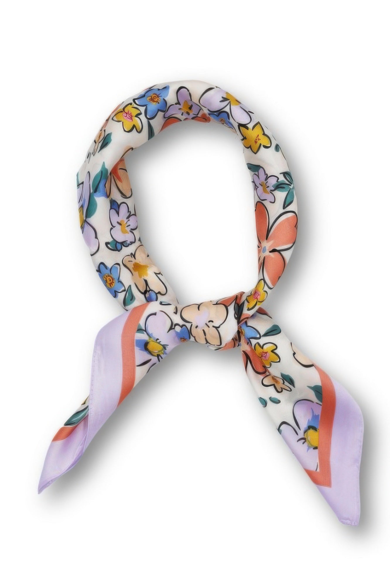 Flower Pattern Fashion Bandana