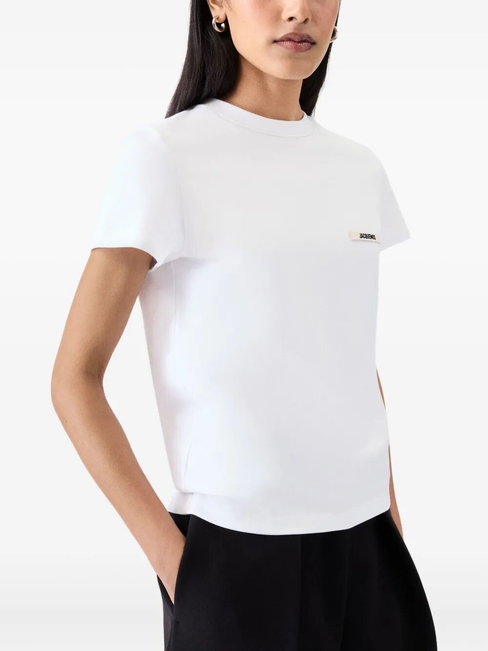 Jacquemus Women Le T-Shirt Gros Grain In Cotton