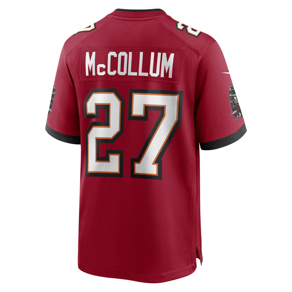 Tampa Bay Buccaneers Zyon McCollum Red Game Player Jersey