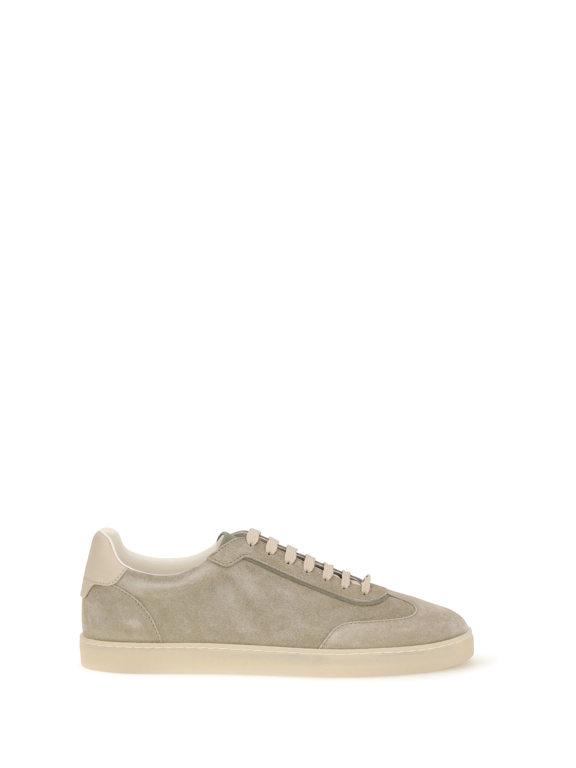 Brunello Cucinelli Men Suede Sneakers