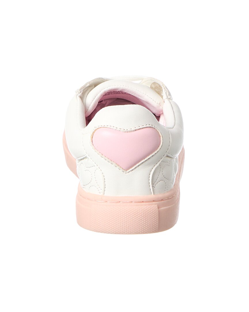 Yosi Samra Miss Ari Hearts Leather Sneaker