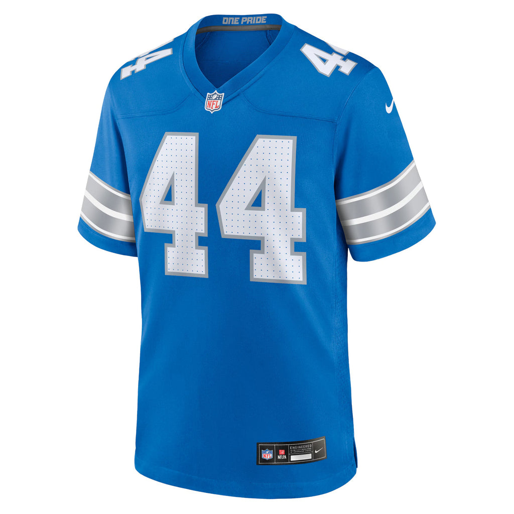 Detroit Lions Malcolm Rodriguez Blue Game Jersey