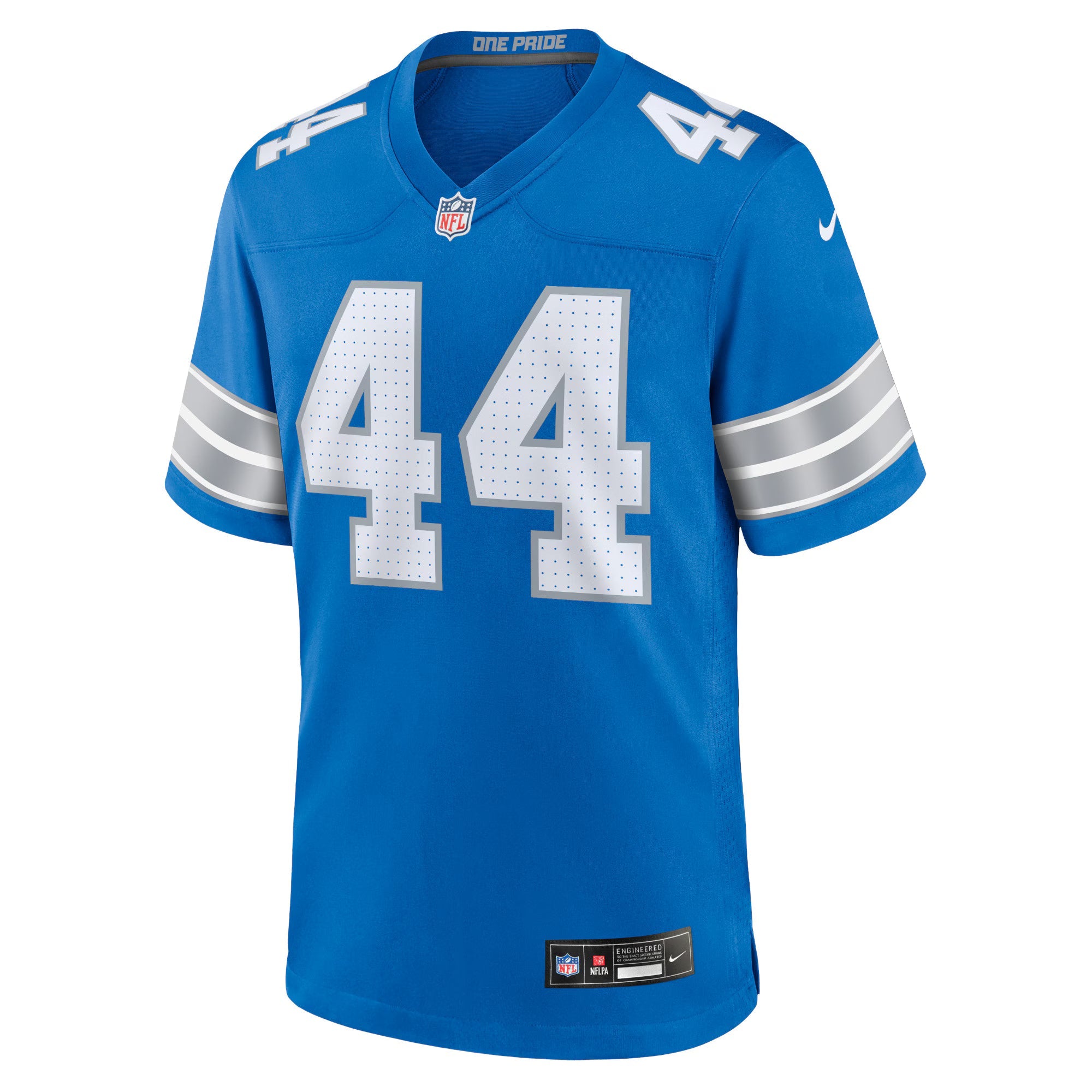 Detroit Lions Malcolm Rodriguez Blue Game Jersey