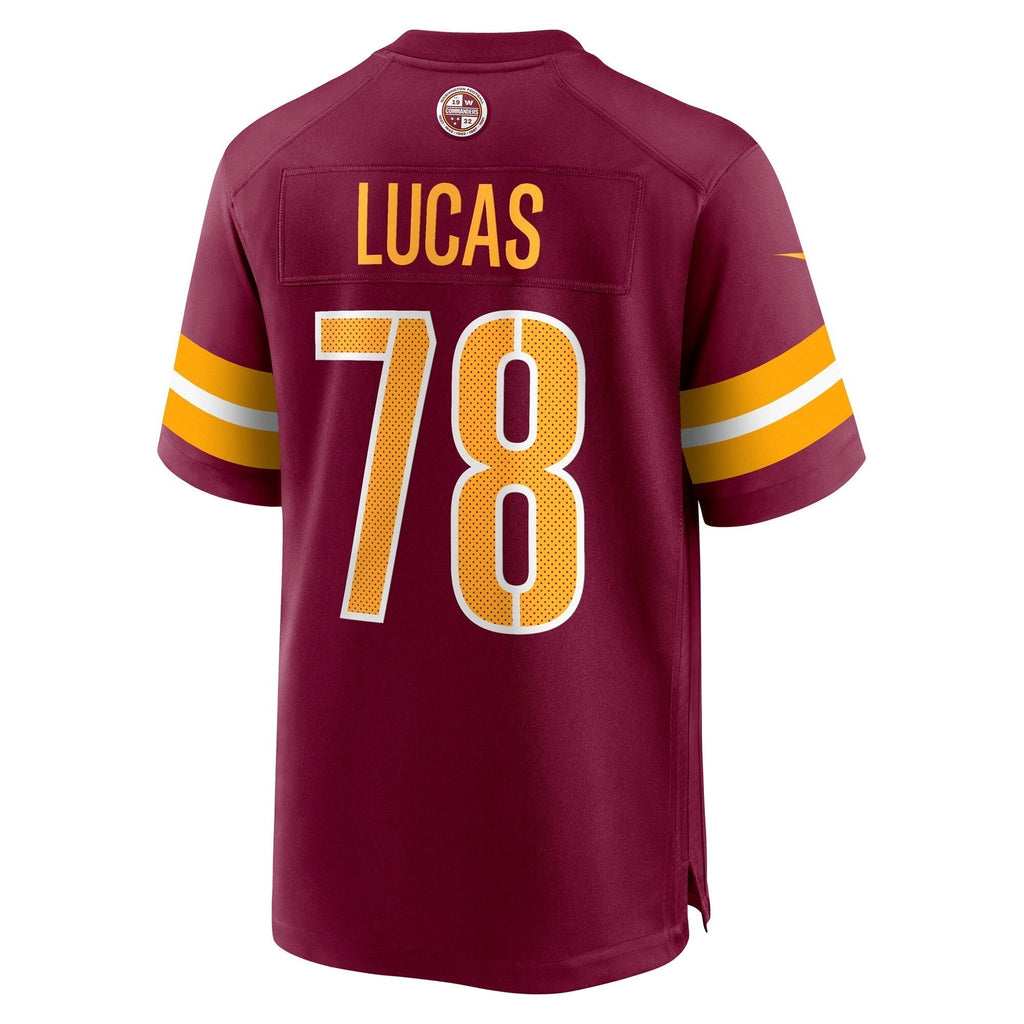 Cornelius Lucas Washington Commanders Nike  Game Jersey -  Burgundy