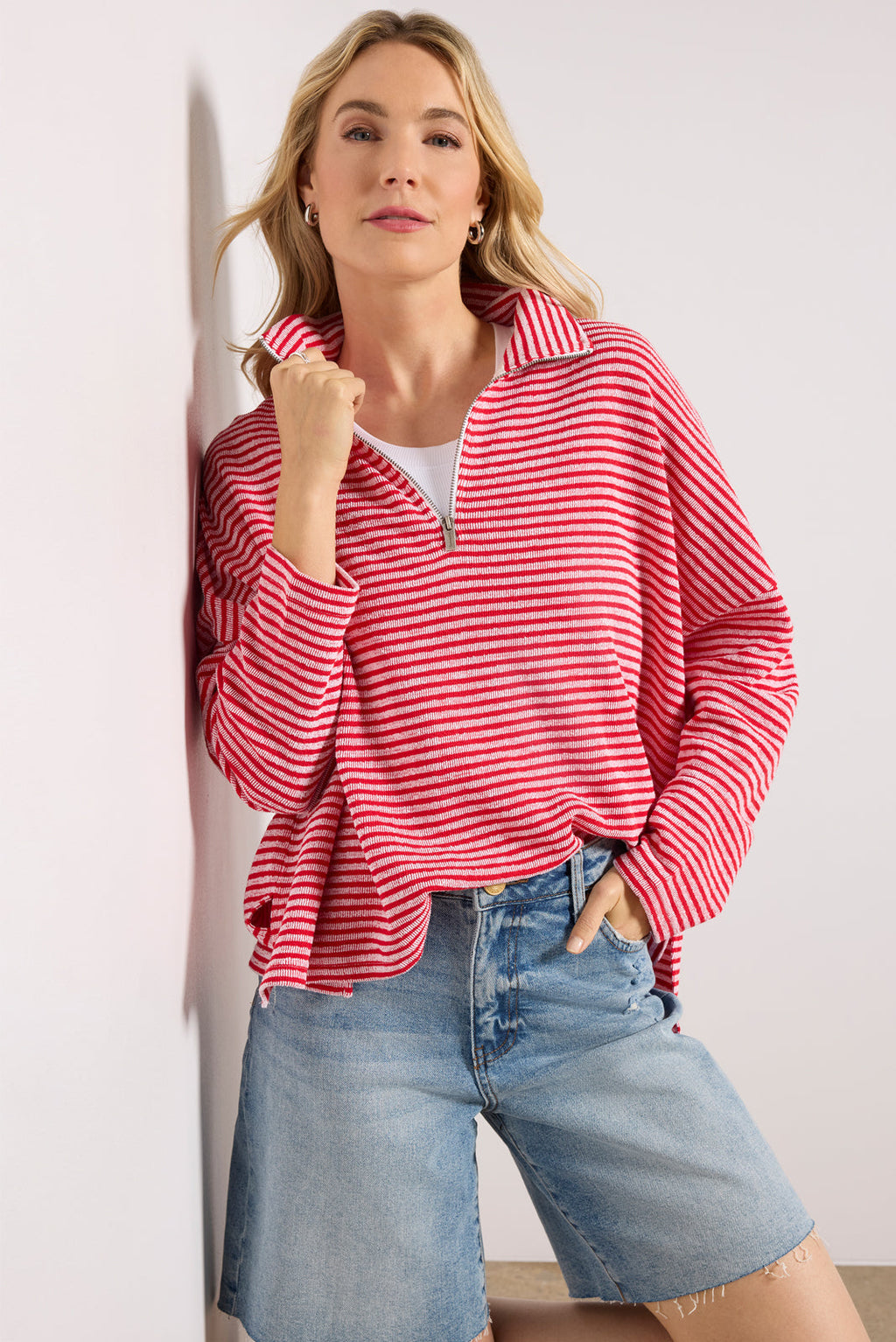 Women's Besos Quarter Zip Top
