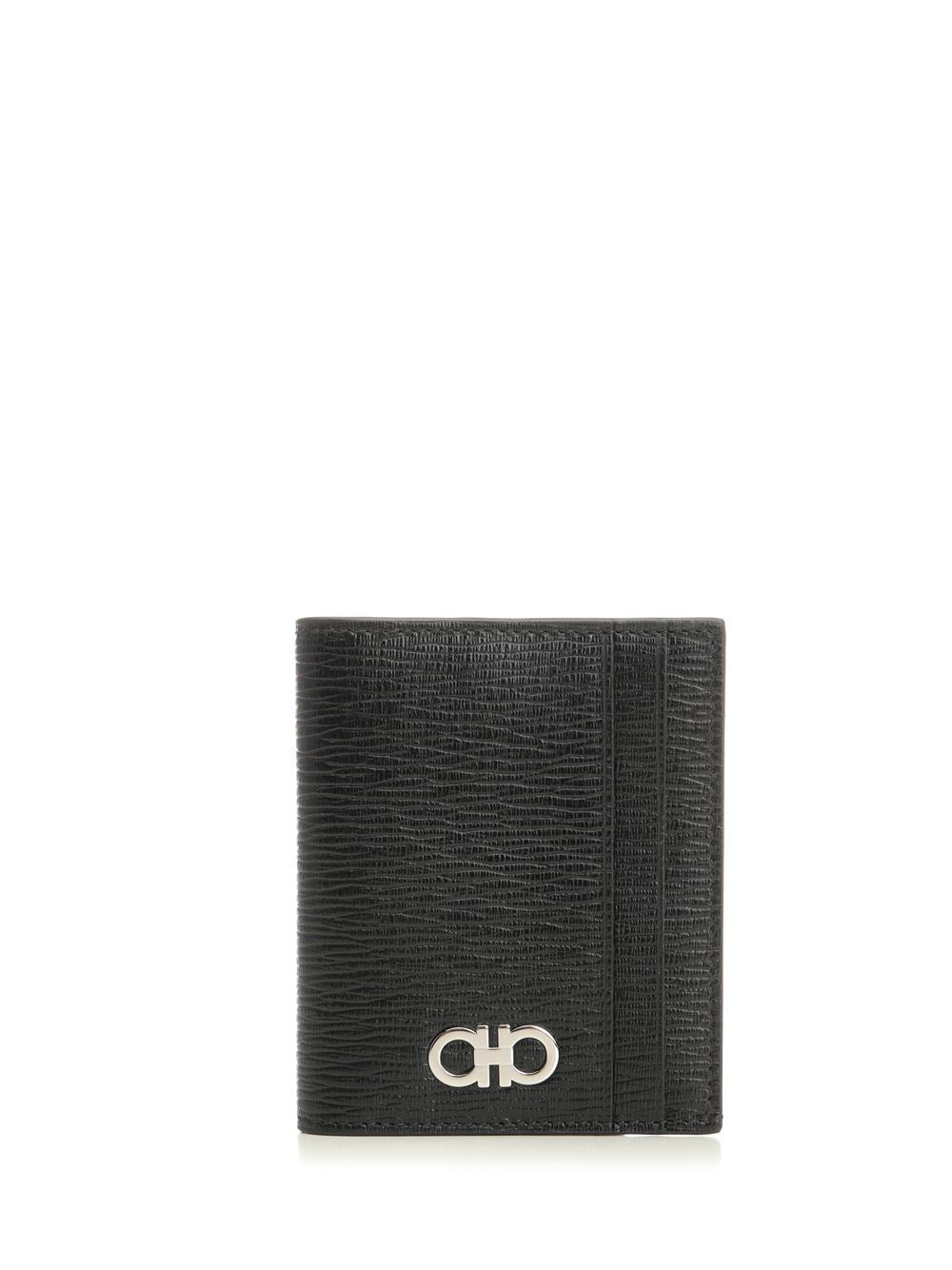 Ferragamo Men Gancini Credit Card Holder