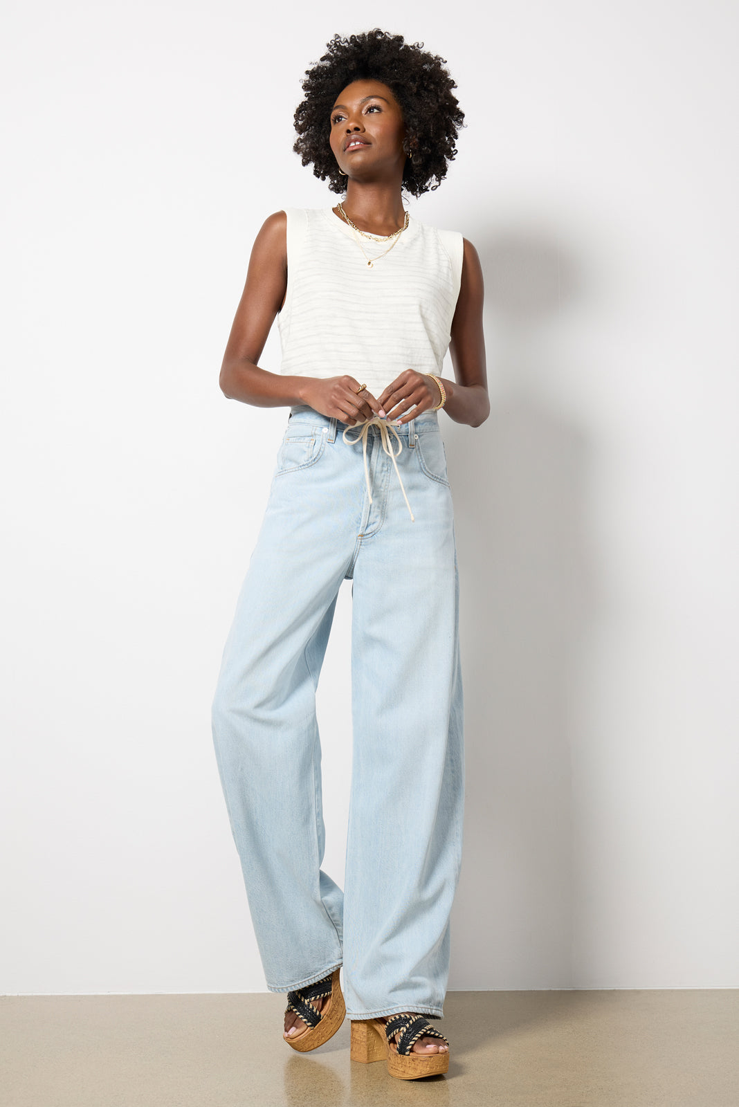 Women's Brynn Drawstring Trouser Jeans
