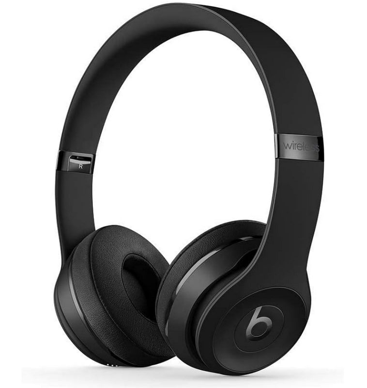 Beats by Dr. Dre - Beats Solo3 Wireless On-Ear Headphones - Black (Renewed)