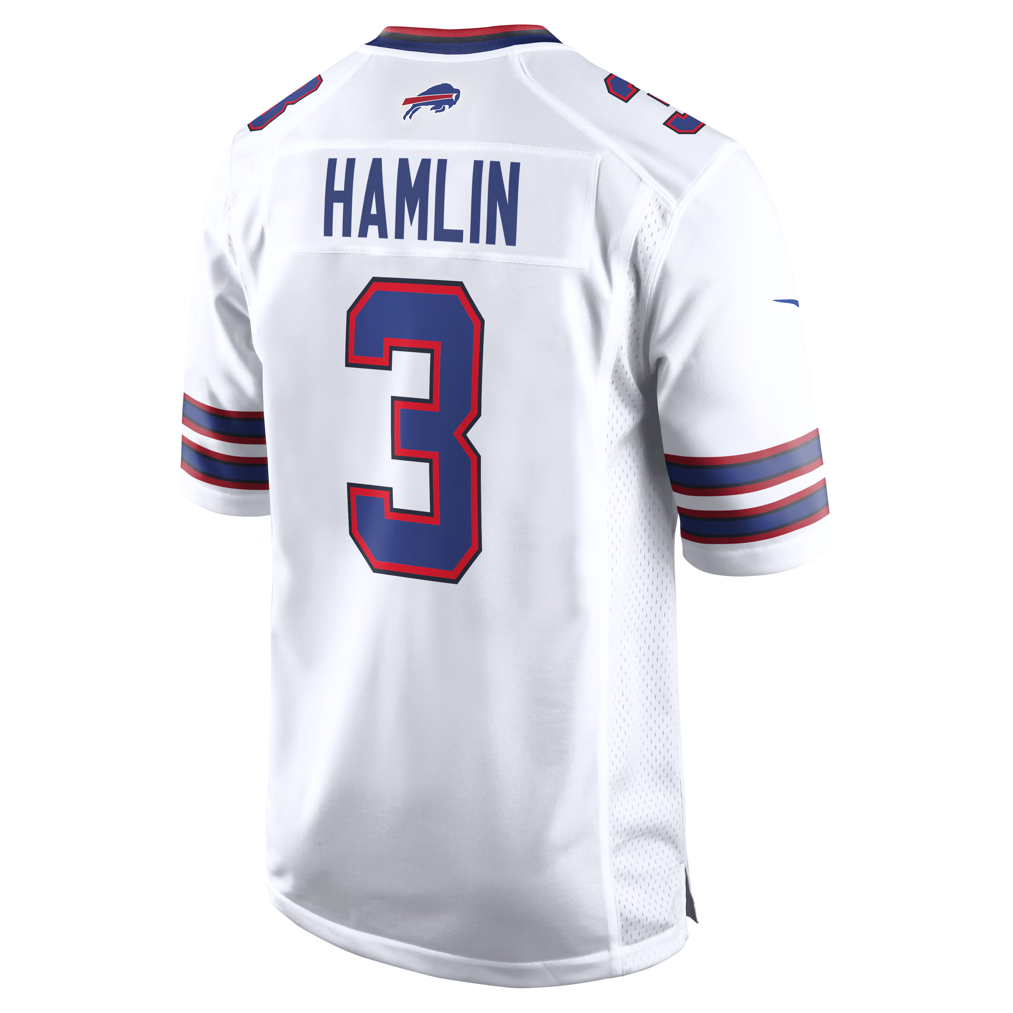 Buffalo Bills Damar Hamlin White Game Jersey