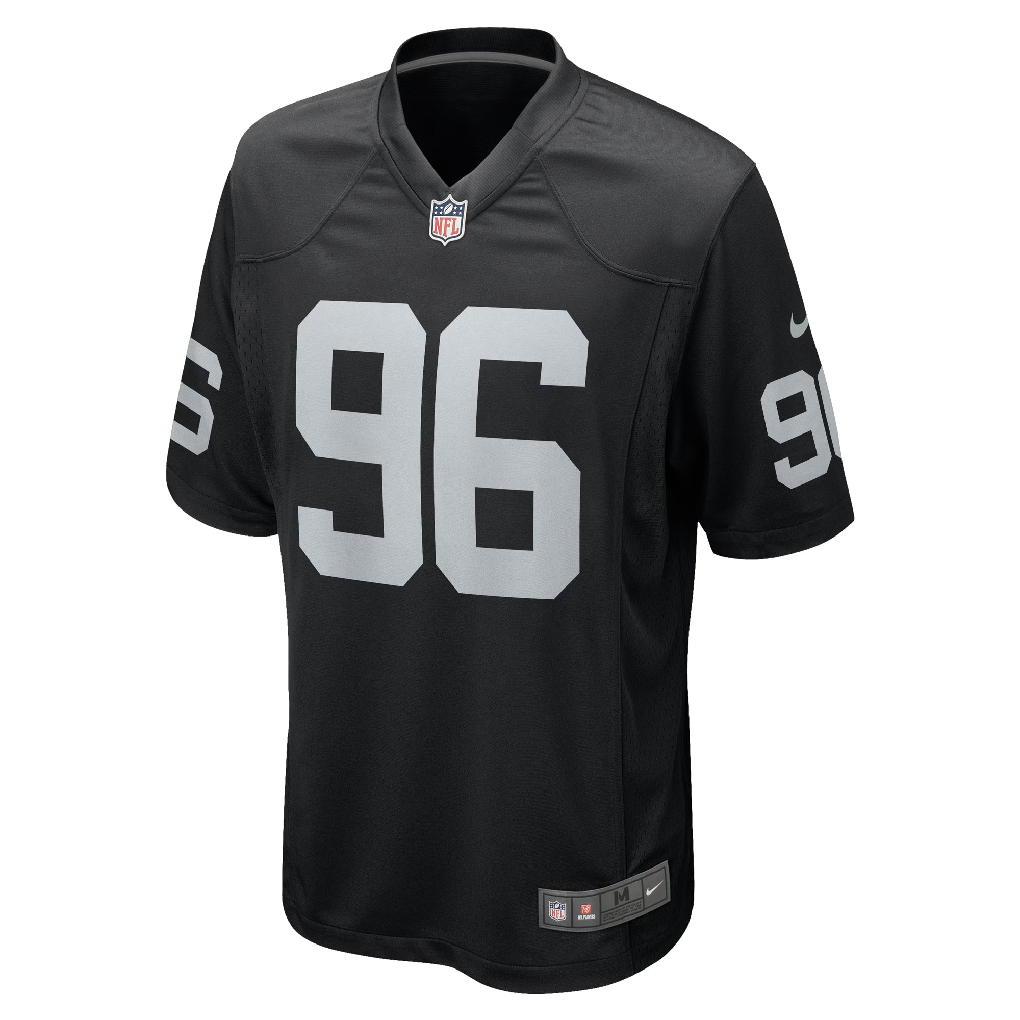 Las Vegas Raiders Isaac Rochell Black Team Game Jersey