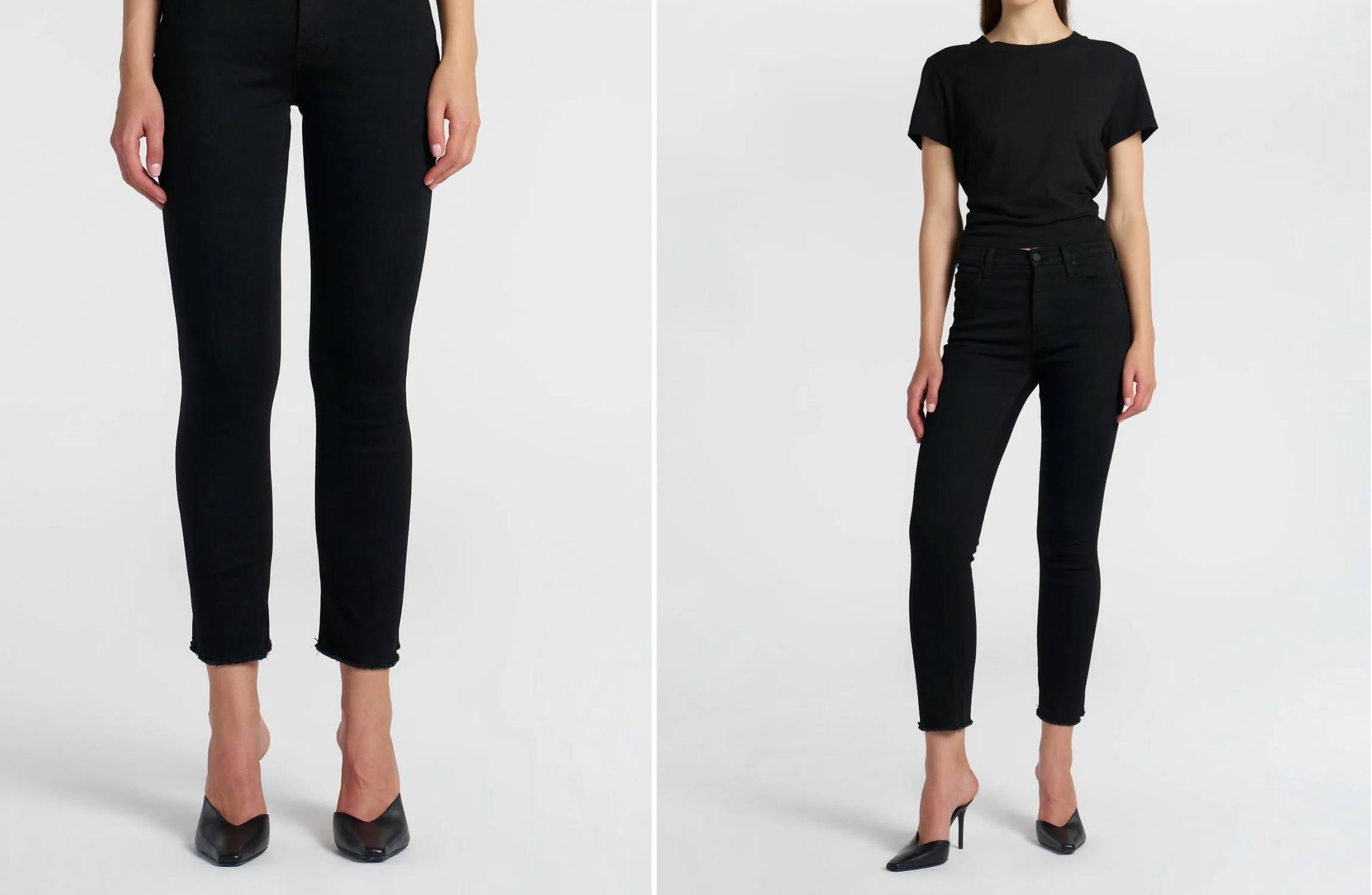 Paloma Jeans In Raw Black