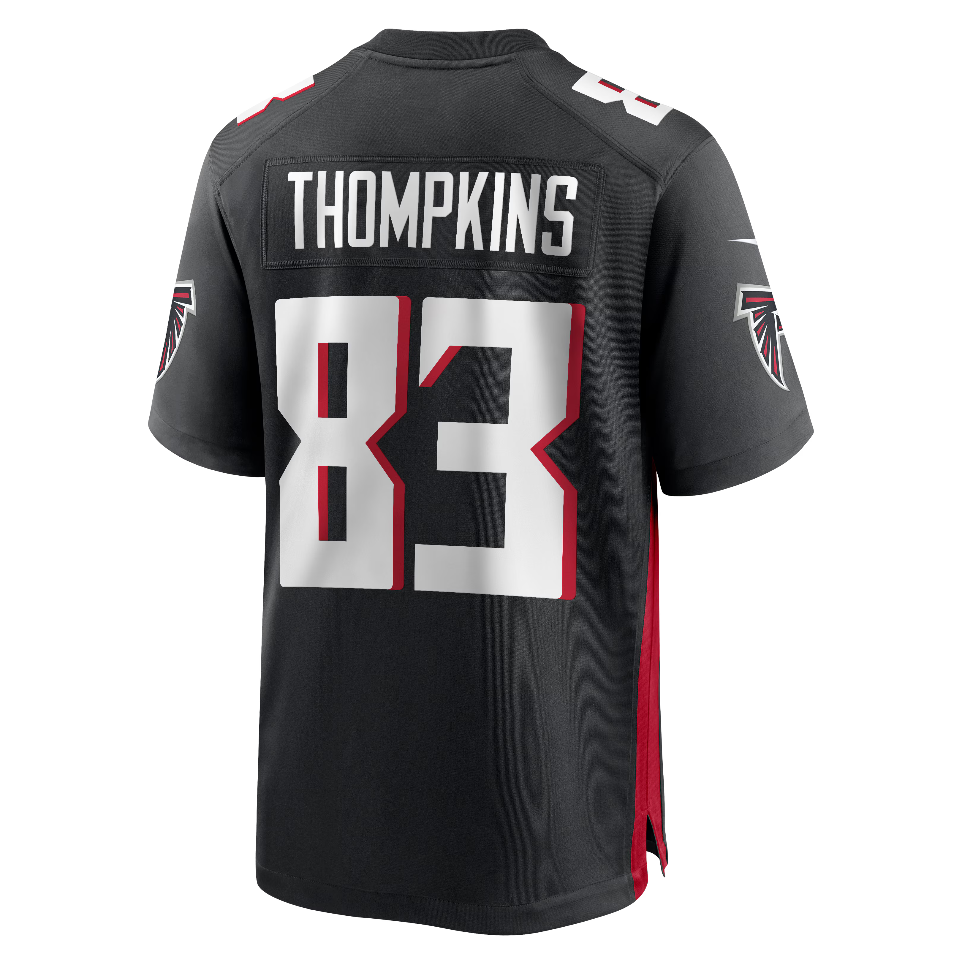 Atlanta Falcons Deven Thompkins Black Team Game Jersey