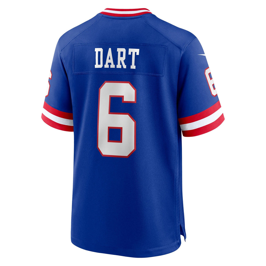 New York Giants Jaxson Dart Royal Alternate 2 Classic Game Jersey