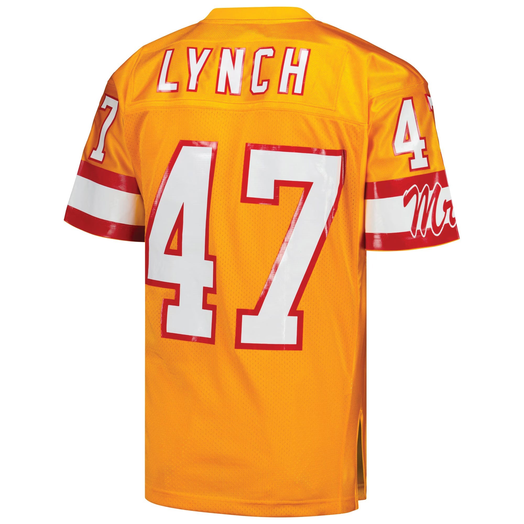 Tampa Bay Buccaneers 1993 John Lynch Mitchell & Ness Orange Authentic Throwback Retired Player Jersey