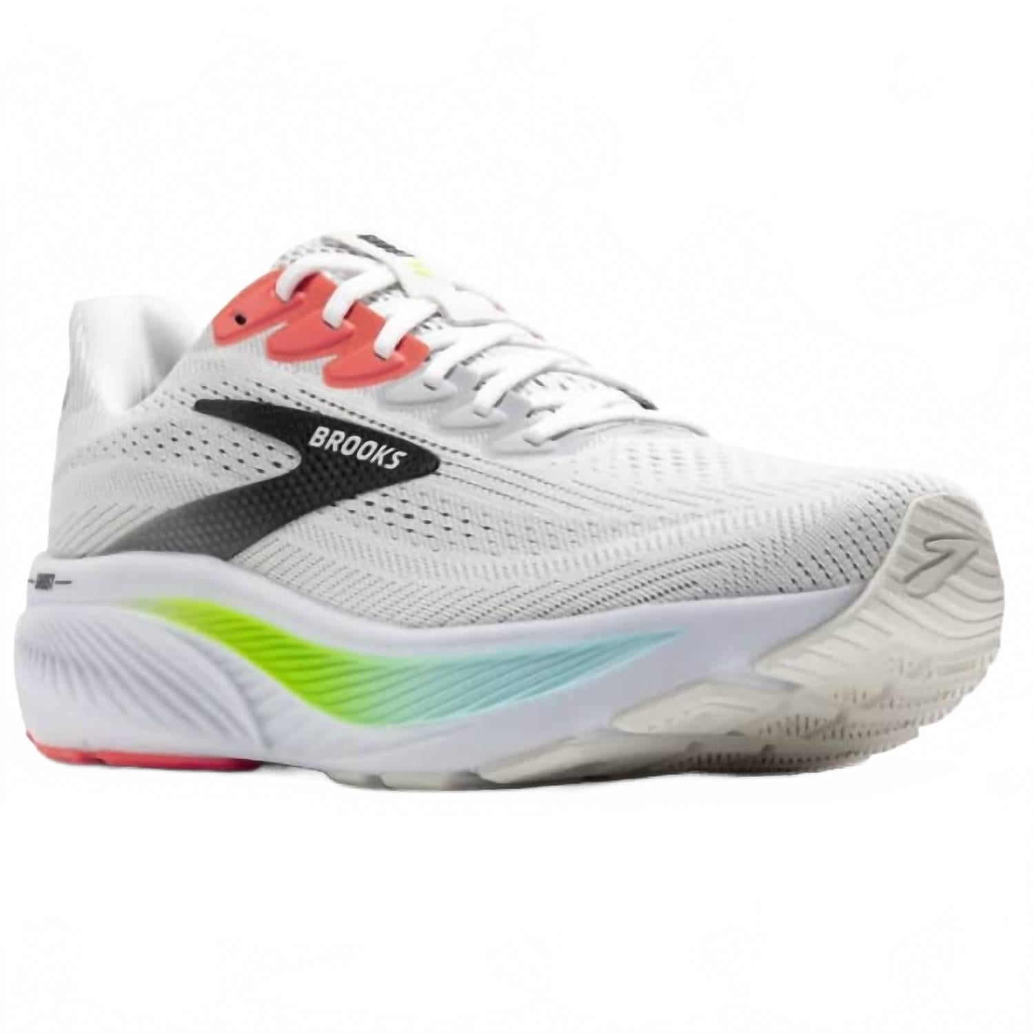 Men's Ghost 17 Shoe In White/pink Clay/gecko