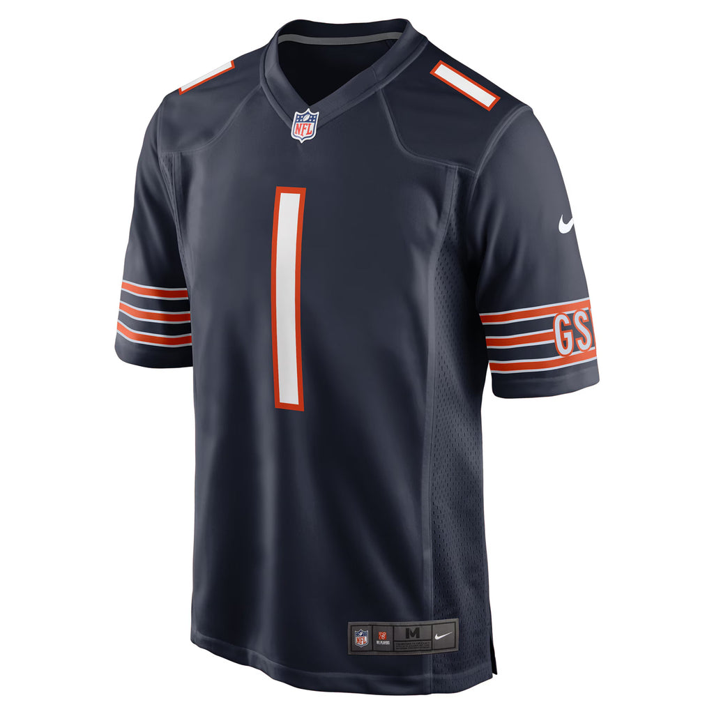 Chicago Bears Jaylon Johnson Navy Game Jersey