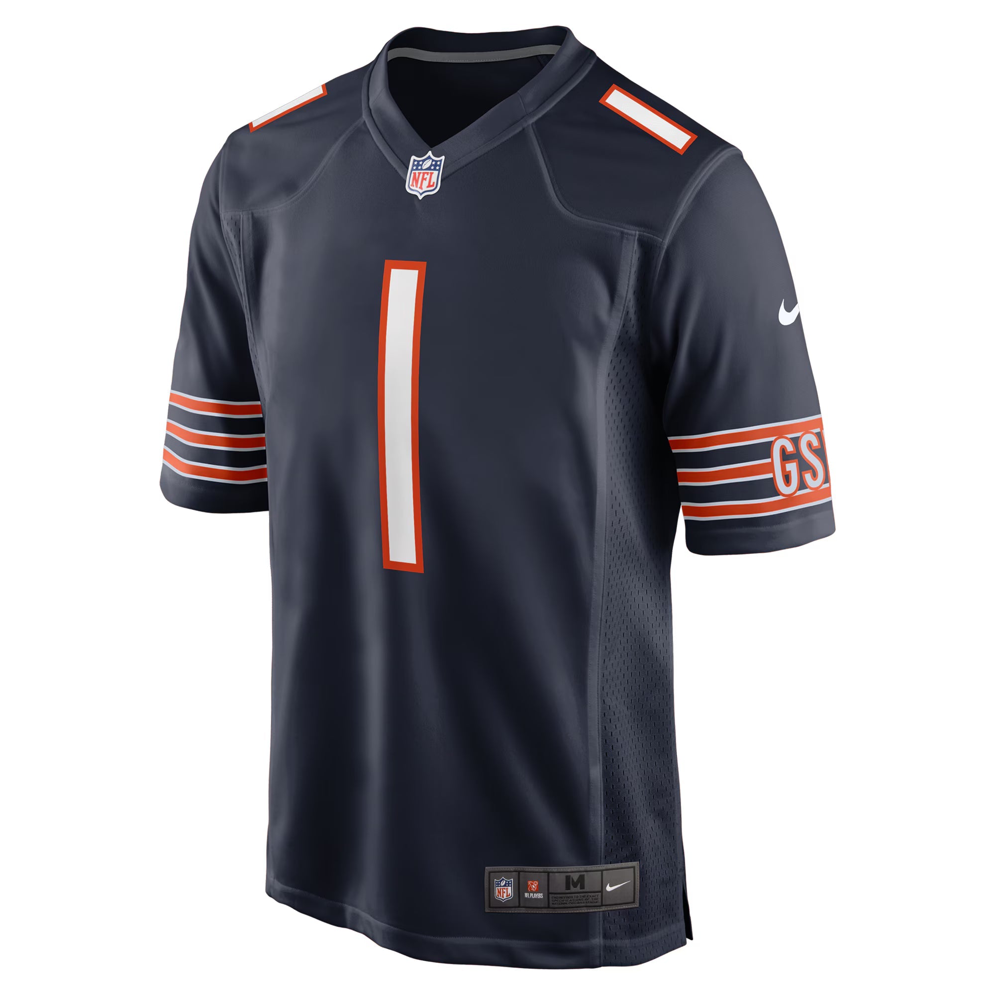 Chicago Bears Jaylon Johnson Navy Game Jersey