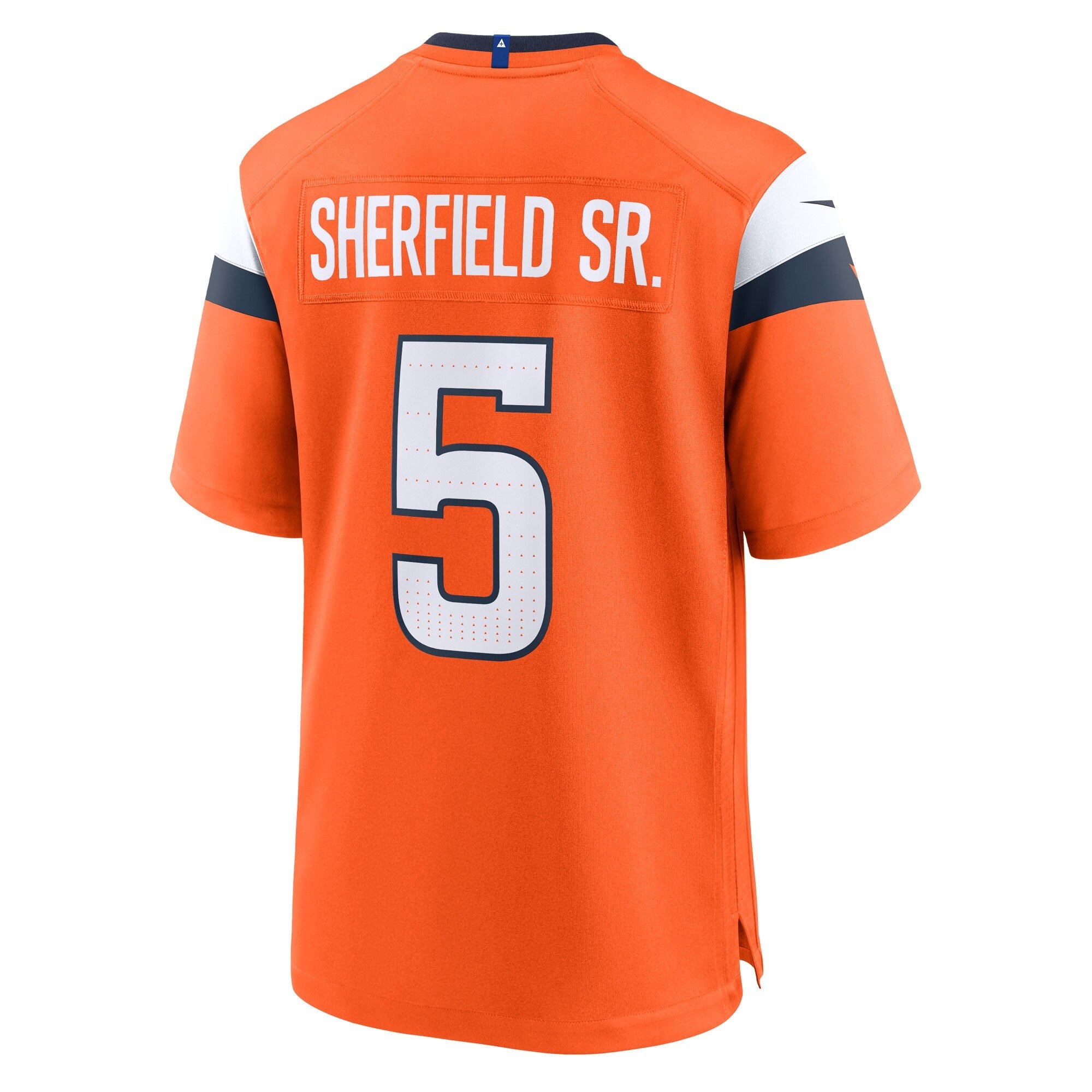Denver Broncos Trent Sherfield Sr. Orange Team Game Jersey